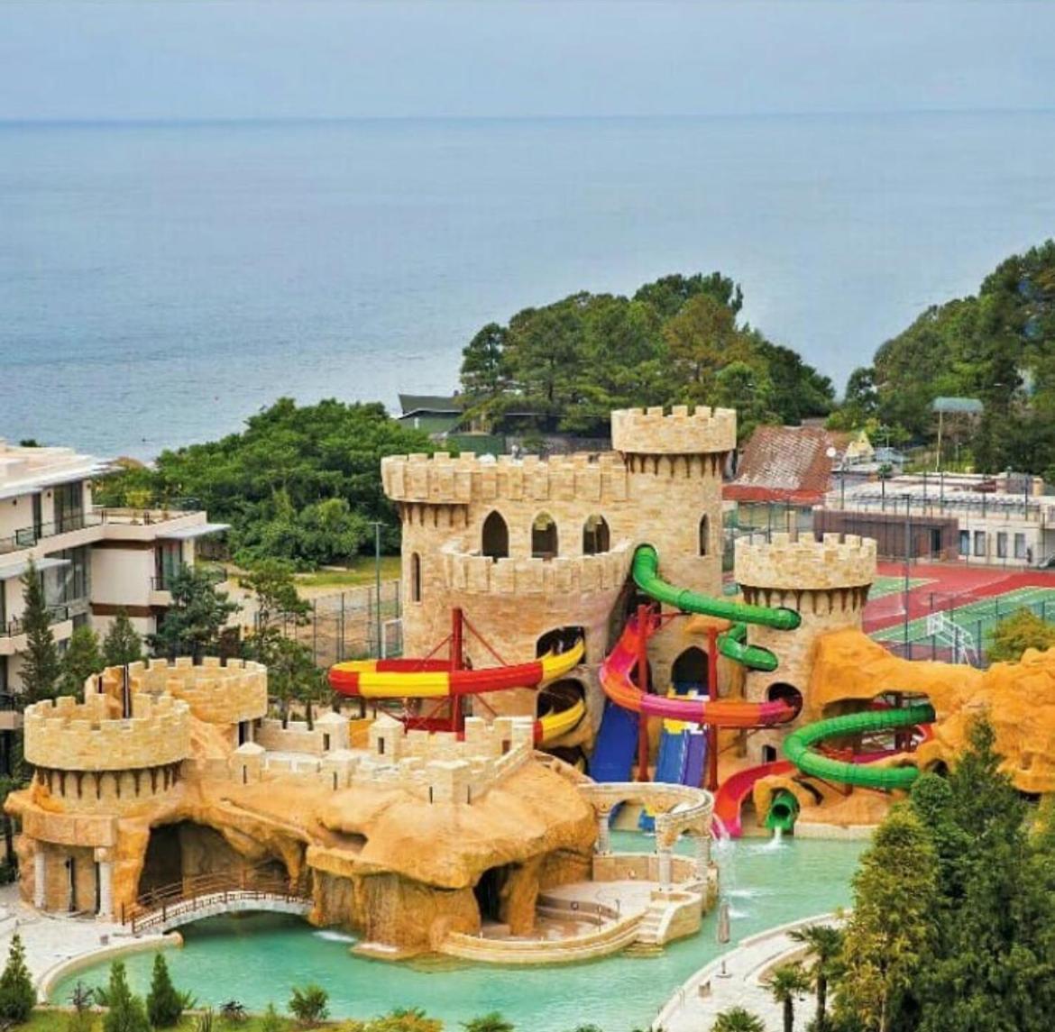 Cемейный Номер С Балконом На 4 Чел Dreamland Oasis Chakvi Exteriör bild